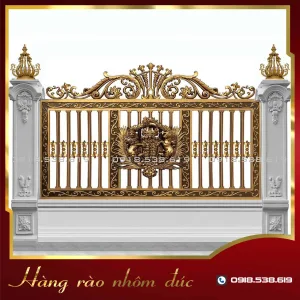 Hàng rào nhôm đúc HR-02