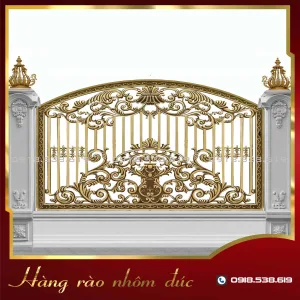 Hàng rào nhôm đúc HR-05