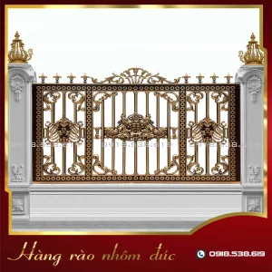 Hàng rào nhôm đúc HR-10