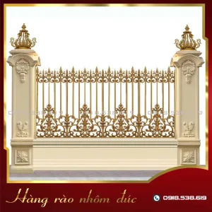 Hàng rào nhôm đúc HR-13