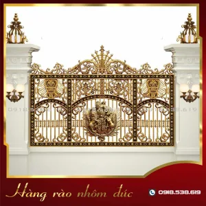 Hàng rào nhôm đúc HR-14