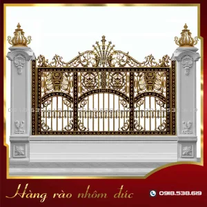 Hàng rào nhôm đúc HR-22