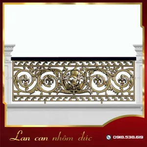 Lan can nhôm đúc LC-02