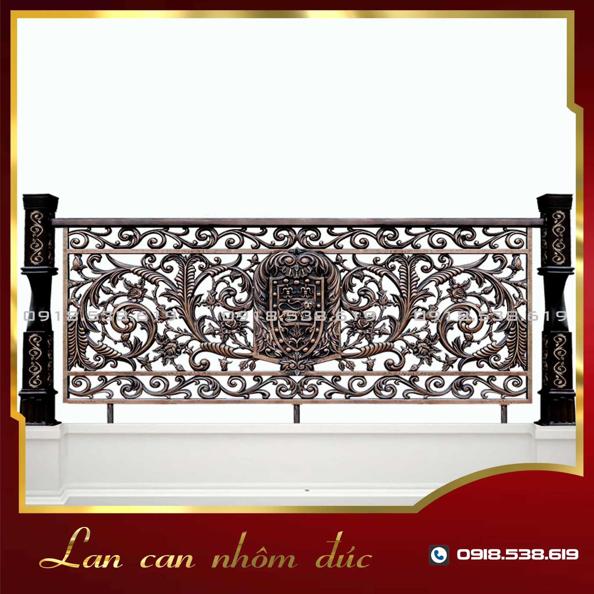 Lan can nhôm đúc LC-03