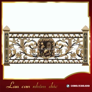 Lan can nhôm đúc LC-04