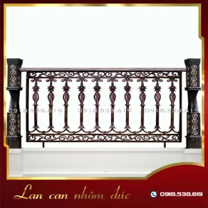Lan can nhôm đúc LC-07