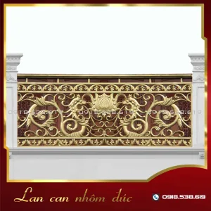 Lan can nhôm đúc LC-08