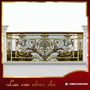 Lan can nhôm đúc LC-09