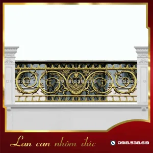 Lan can nhôm đúc LC-10