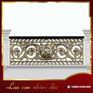 Lan can nhôm đúc LC-11