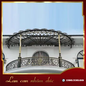 Lan can nhôm đúc LC-14