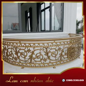 Lan can nhôm đúc LC-15