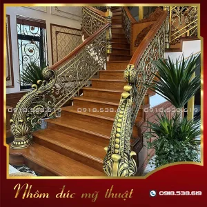 Cầu thang nhôm đúc CT-03
