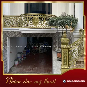 Cầu thang nhôm đúc CT-05