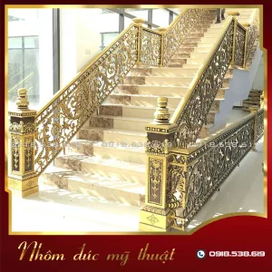 Cầu thang nhôm đúc CT-09