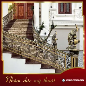Cầu thang nhôm đúc CT-14